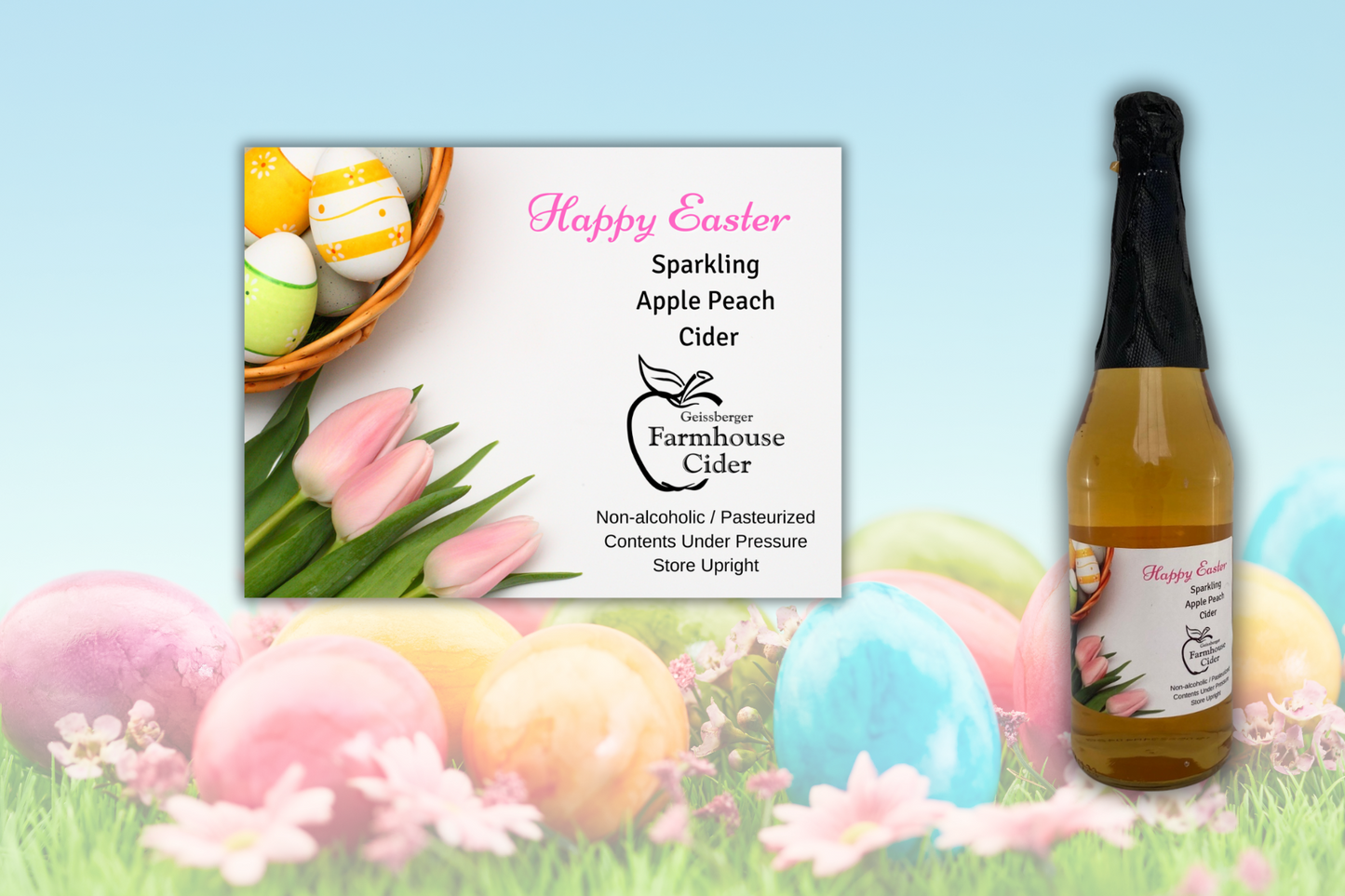 Easter - Sparkling Apple Peach Cider