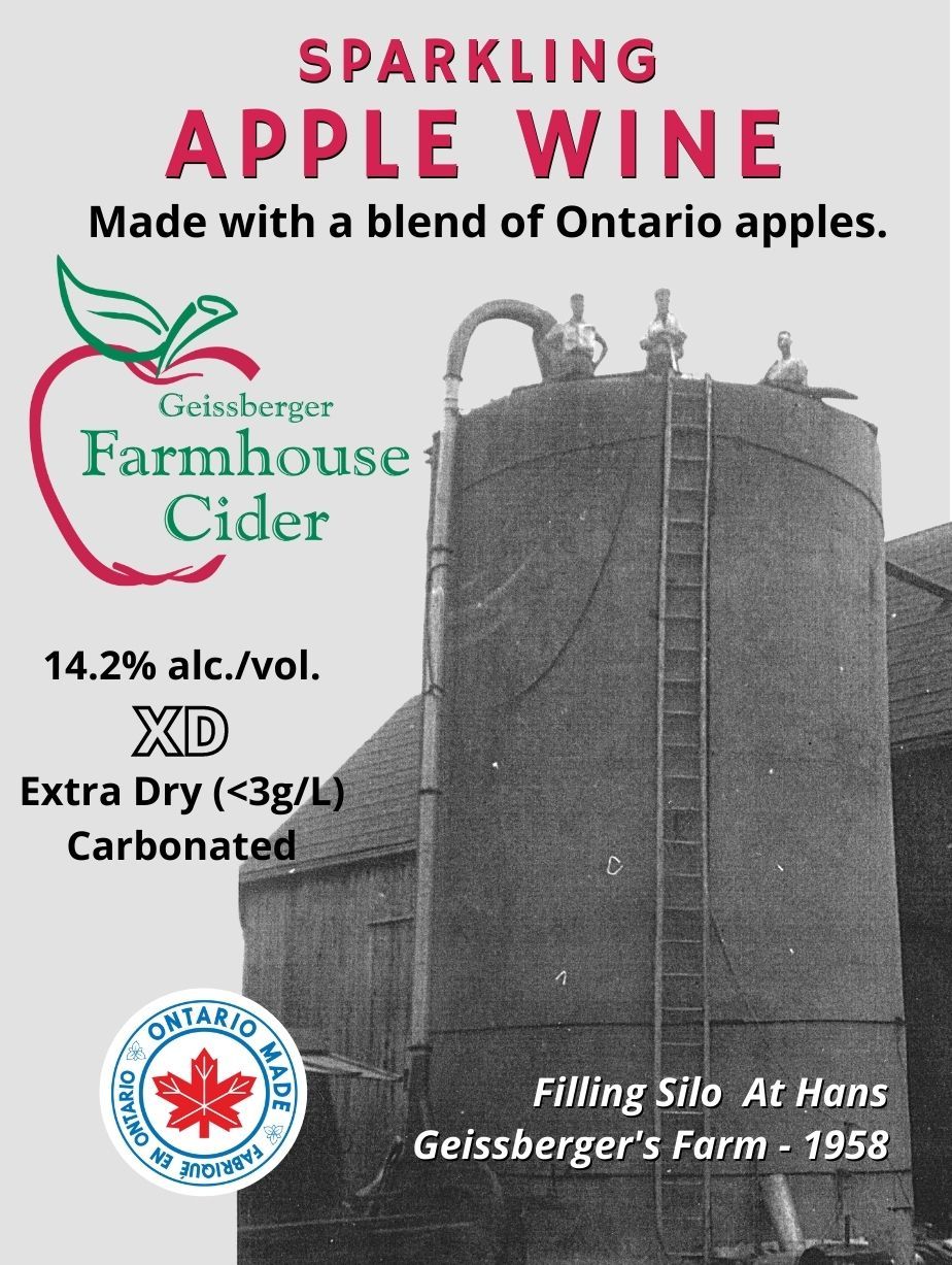 Sparkling Apple Wine--Dry