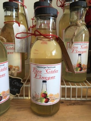 Fire Cider Vinegar (350ml) Unpasteurized