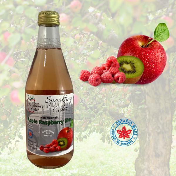 Sparkling Apple Raspberry Kiwi Cider