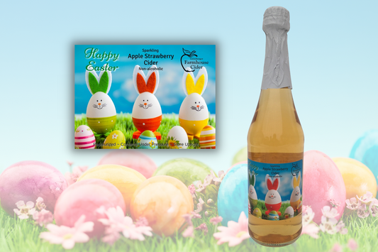 Easter Sparkling Apple Strawberry Cider