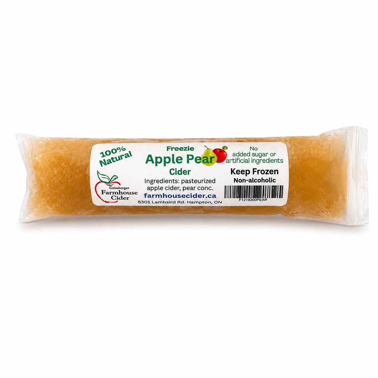 Freezie - Apple Pear Cider (Non-alcoholic)
