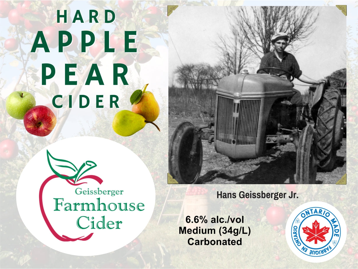 Craft Apple/ Pear Hard Cider - Bubbles