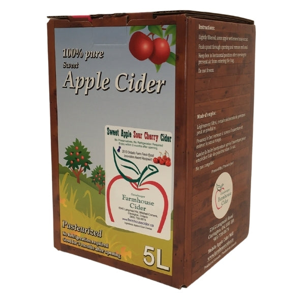 Apple Sour Cherry Cider - 3 & 5 Litre (Bag-in-Box)